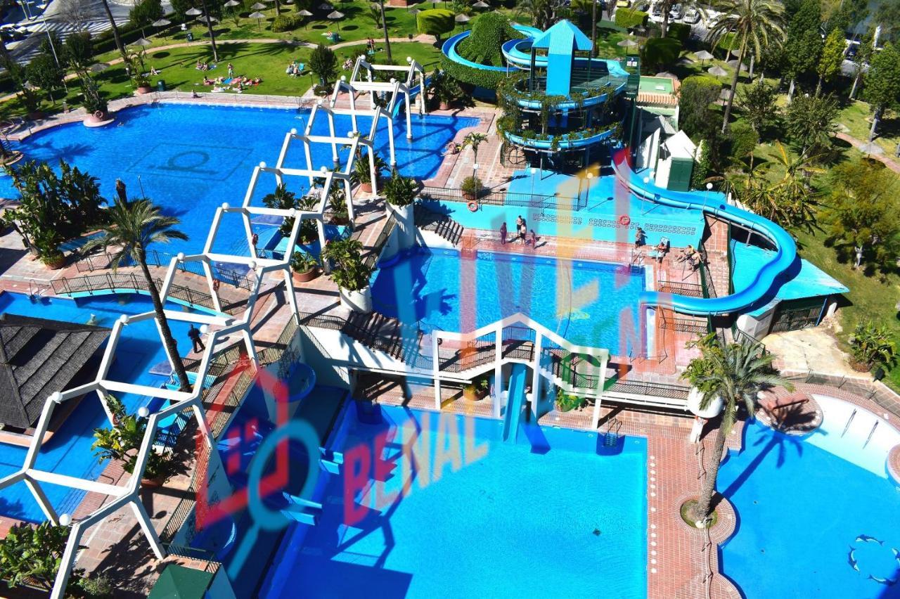 VIVE BENALMÁDENA Apartamento BENAL BEACH 423, Primera Línea de Playa, Parque Acuático Exterior foto