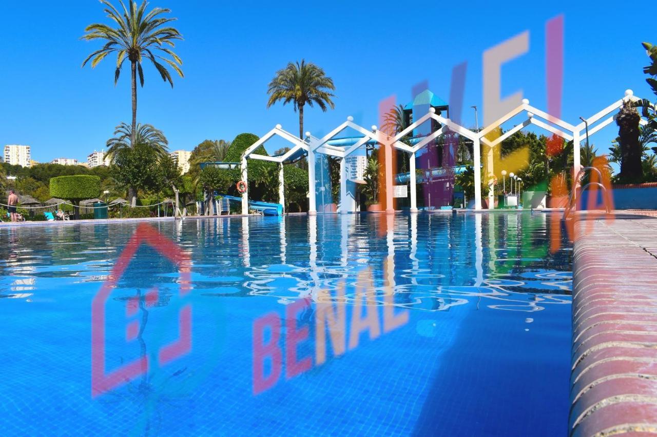 VIVE BENALMÁDENA Apartamento BENAL BEACH 423, Primera Línea de Playa, Parque Acuático Exterior foto